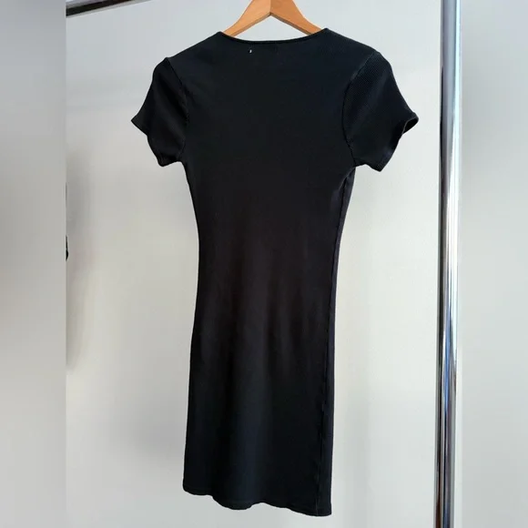 Topshop Ribbed Tee Dress - Picture 8 of 11